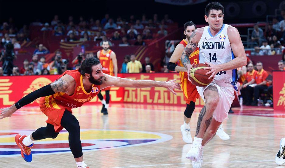 El santiagueño Gabriel Deck no ocultó su tristeza por la derrota en la final del Mundial de Bsquet