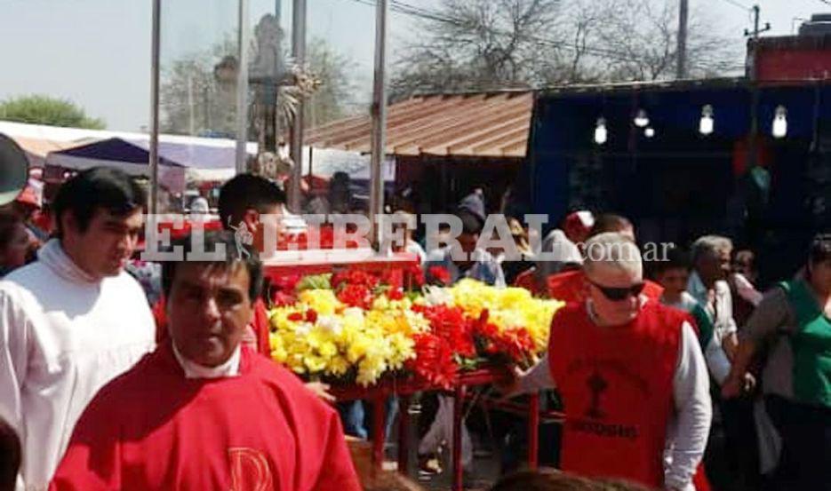 La venerada imagen recorrió las calles de la histórica villa