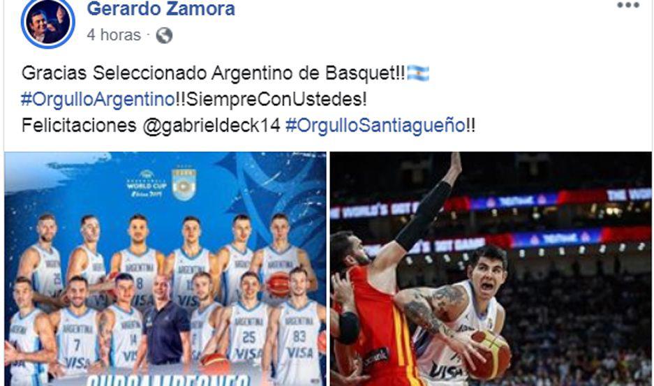 Con el santiagueño Gabriel Deck entre sus principales jugadores la Argentina se coronó subcampeona del mundo de b�squet