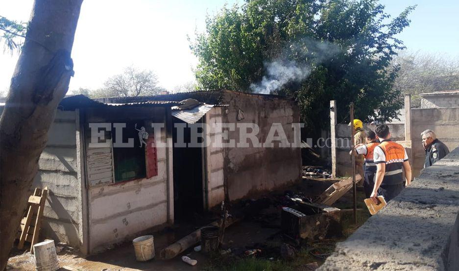 Una nena de seis antildeos sufrioacute graves quemaduras al quedar atrapada en el incendio de su casa