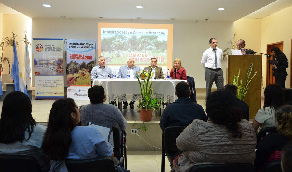 Lanzaron la campantildea de prevencioacuten de intoxicaciones por animales venenosos