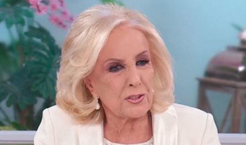 Mirtha Legrand puso en duda si continuaraacute conduciendo en televisioacuten