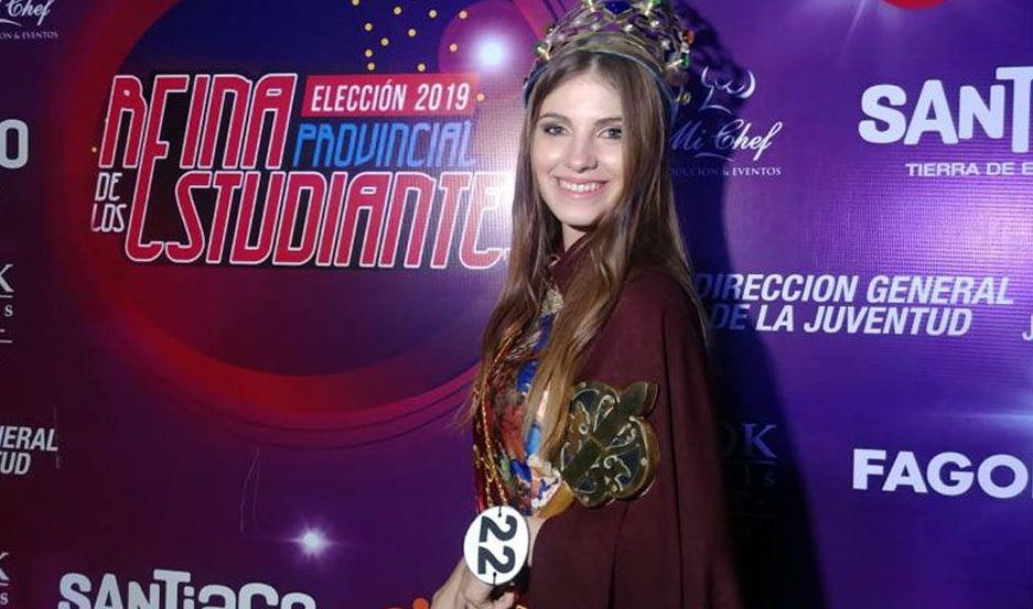 Paula Chazarreta es la nueva Reina Provincial de los Estudiantes