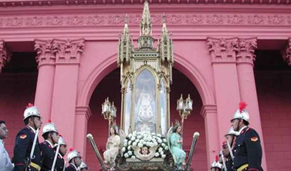 La imagen de la Virgen del Valle llega de visita a Santiago