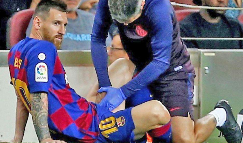 Messi encendioacute otra vez la alarma en el Barcelona