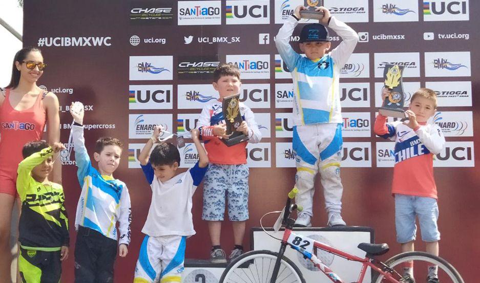Benjamín Luna se quedó con el primer puesto y fue campeón argentino Adems varios chicos santiagueños se subieron al podio
