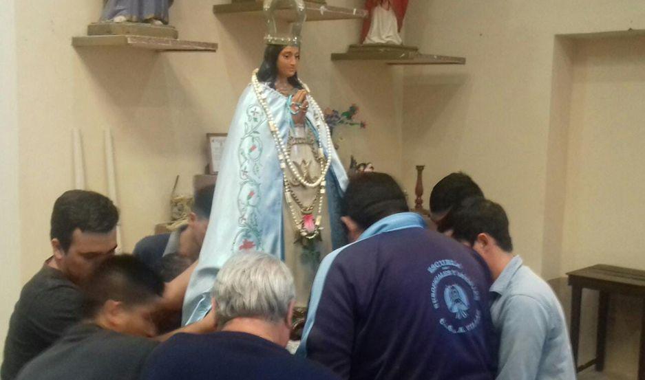La imagen peregrina de la Virgen del Valle inicia hoy su visita a Santiago