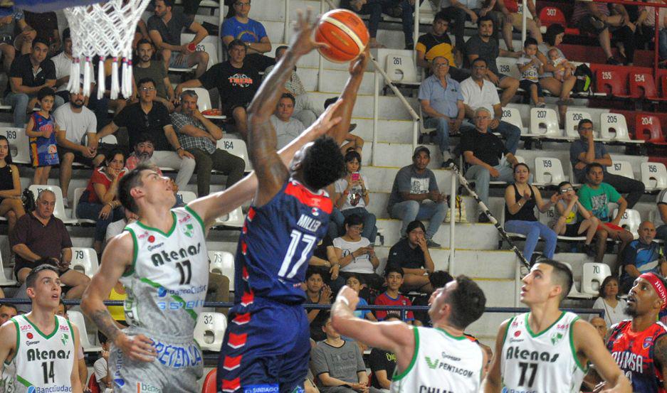 Quimsa no pudo con Atenas de Coacuterdoba