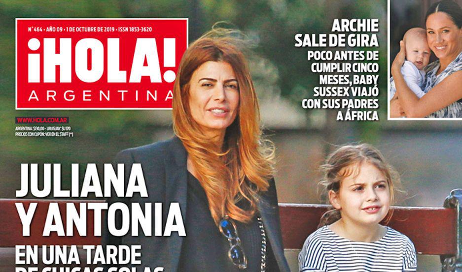 El viaje por Madrid de Juliana y Antonia en la revista iexclHOLA Argentina