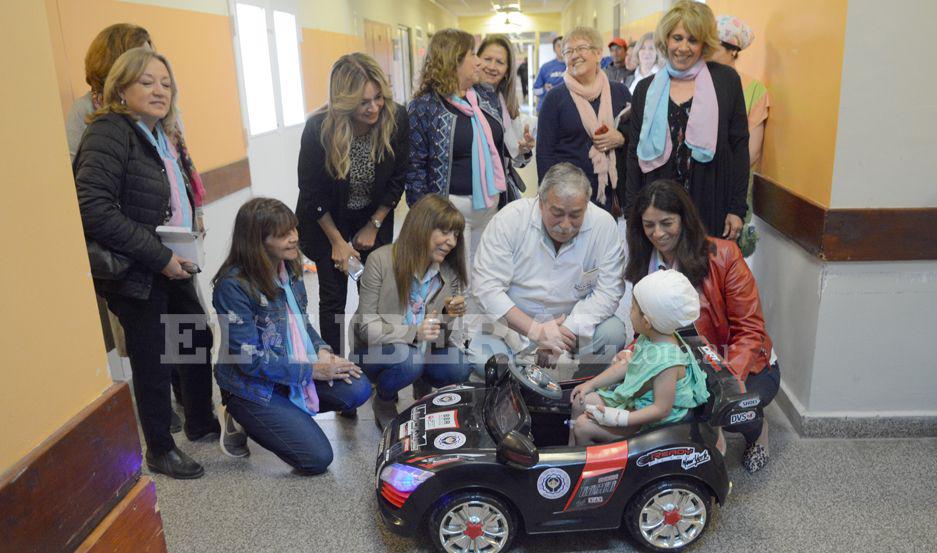 El auto ya fue estrenado por los pacientes