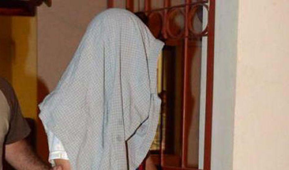 PRESO Por orden de la fiscal de turno el sujeto quedó aprehendido