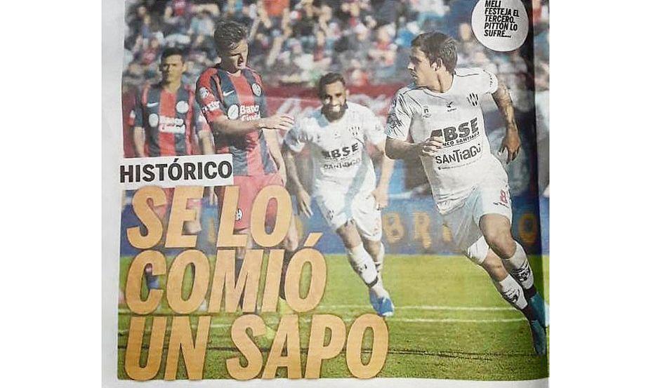 Los medios nacionales se hicieron eco del Ferroviario