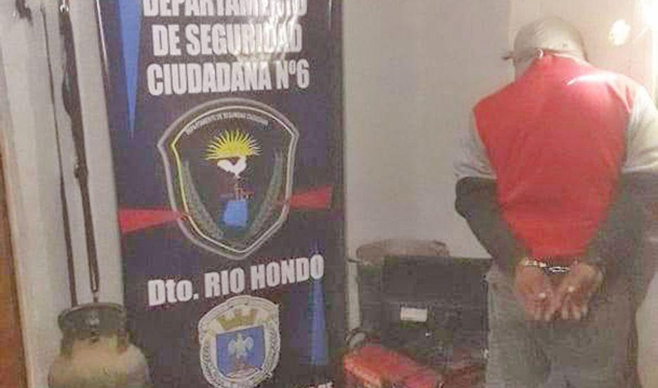 PRESO El delincuente quedó a disposición de la Fiscalía interviniente Ser� indagado en la jornada de hoy 
