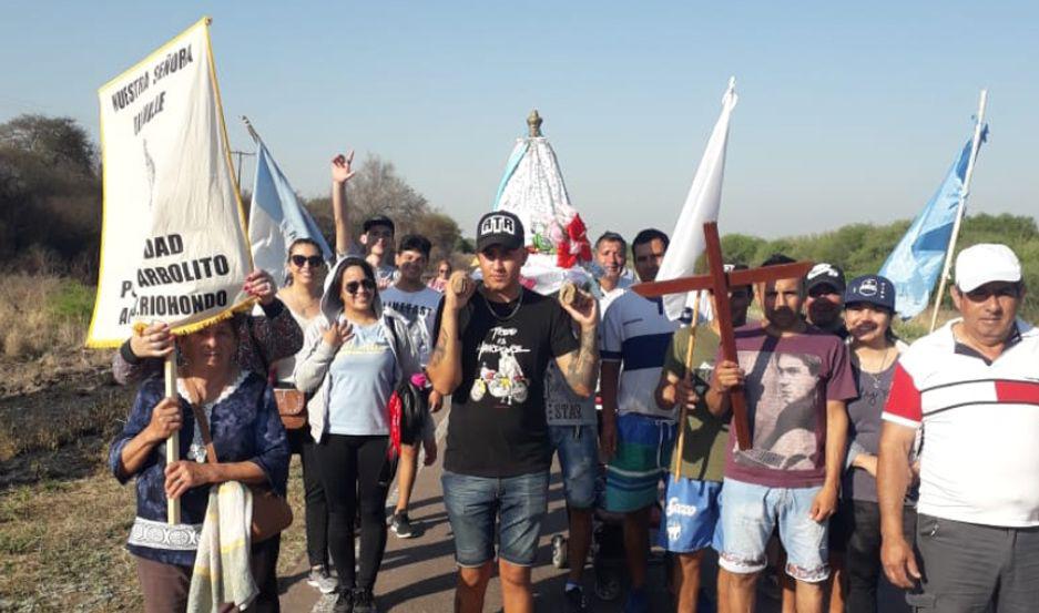 Los peregrinos recorrieron 15 kilómetros