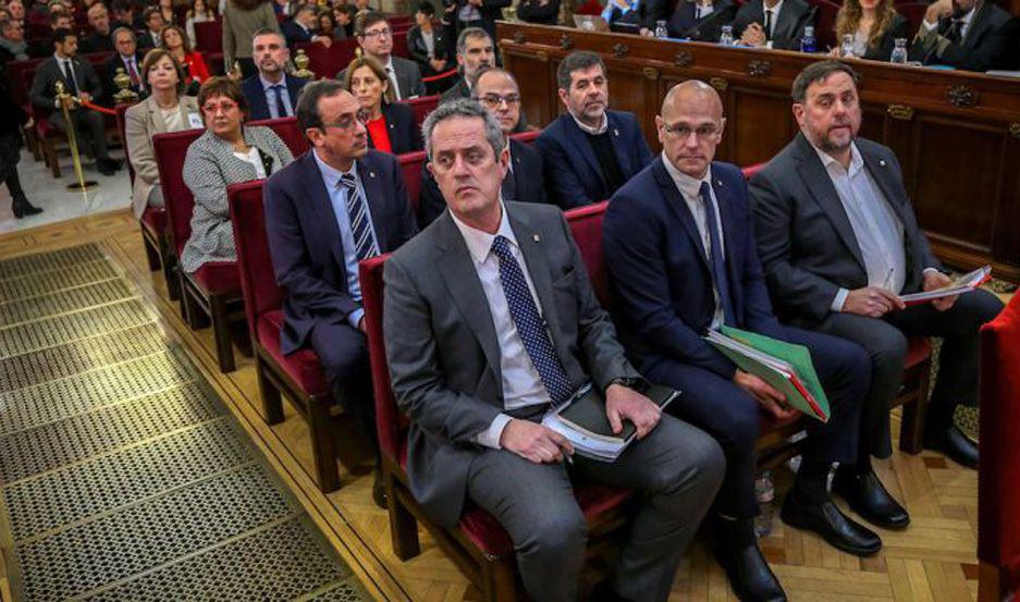 Las condenas recayeron sobre nueve de los líderes de la frustrada independencia de Cataluña