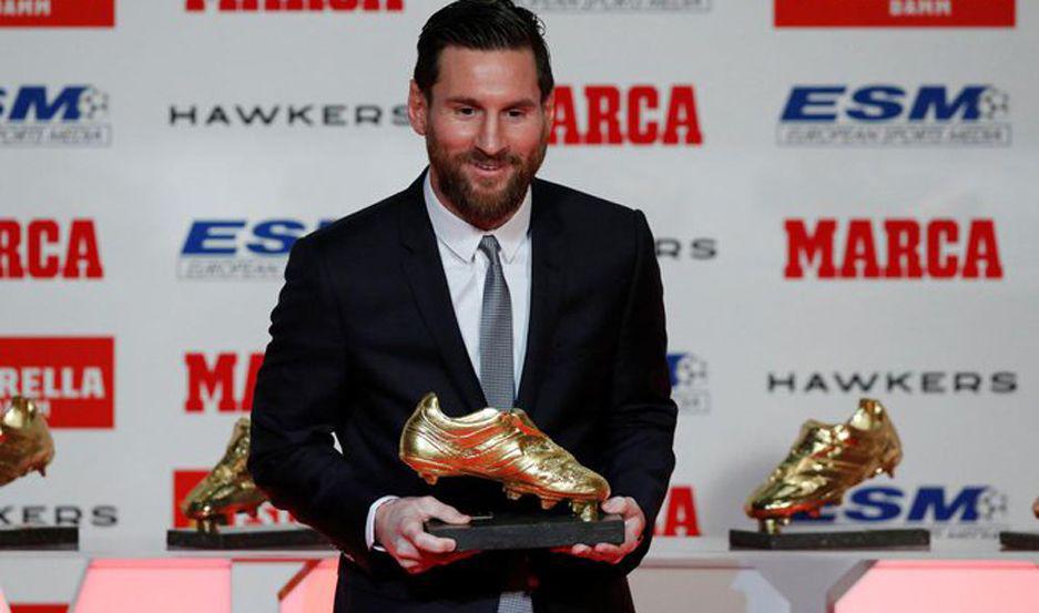 Lionel Messi recibiraacute  hoy su sexto Botiacuten de Oro