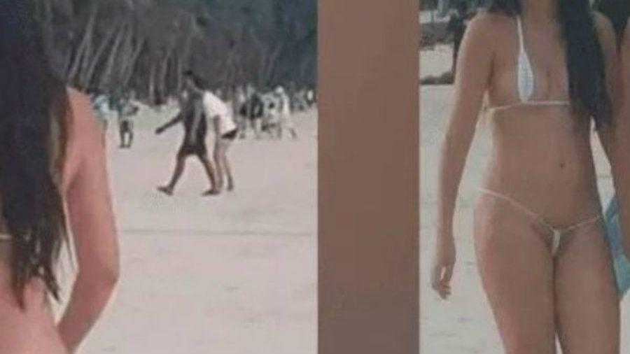 Detuvieron a una turista en filipinas por usar iexcluna microbikiny