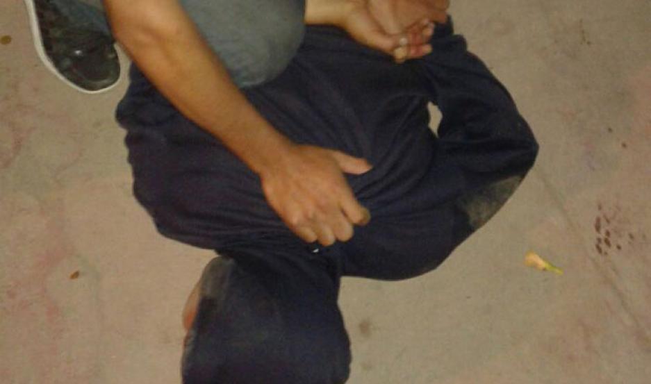 Las Termas- tras una persecucioacuten atrapan a un delincuente