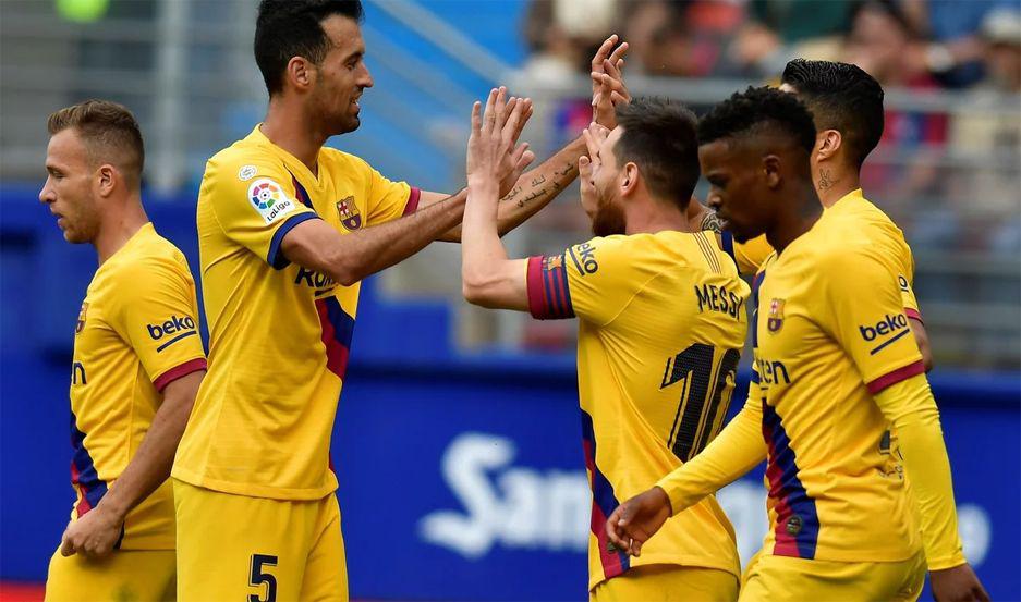 Messi fue la gran figura del equipo