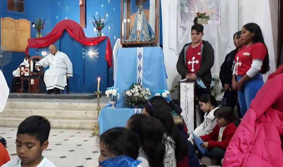 La Virgen del Valle se despediraacute hoy de la parroquia Santo Cristo