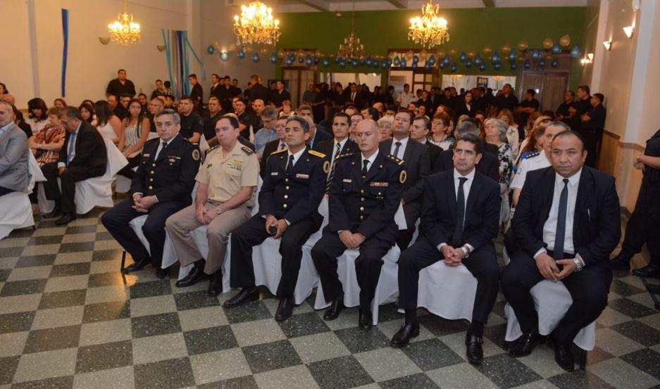 La Delegacioacuten de la Policiacutea Federal celebroacute sus 198 antildeos de incansable labor en todo el paiacutes