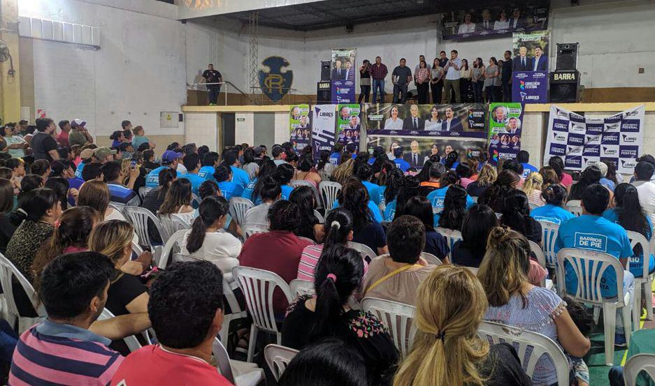 Libres del Sur cerroacute su campantildea en la ciudad de La Banda con un acto