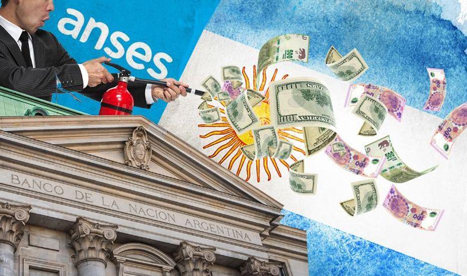 Banco Nacioacuten y Anses financian al Gobierno con  32000 millones para pagar vencimientos de deuda