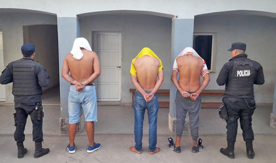 ACUSADOS Los investigadores concretaron una redada para apresar a los sospechosos Ahora la Fiscalía tiene la prioridad