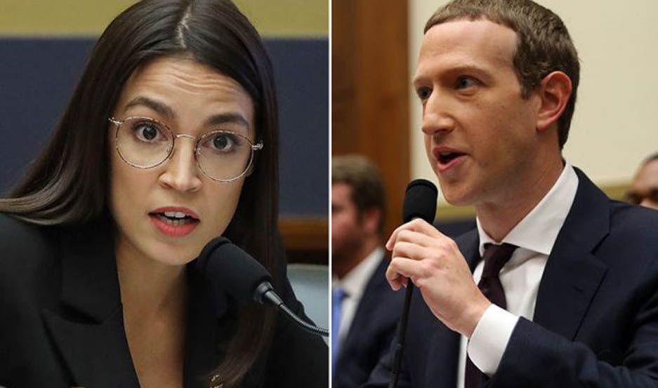 El duro cruce entre Zuckerberg y una legisladora demoacutecrata por la desinformacioacuten en Facebook