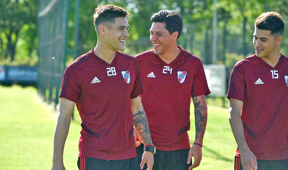 Martínez Quarta Enzo Pérez y Exequiel Palacios ser�n titulares mañana en el partido entre River Plate y Colón en el Monumental