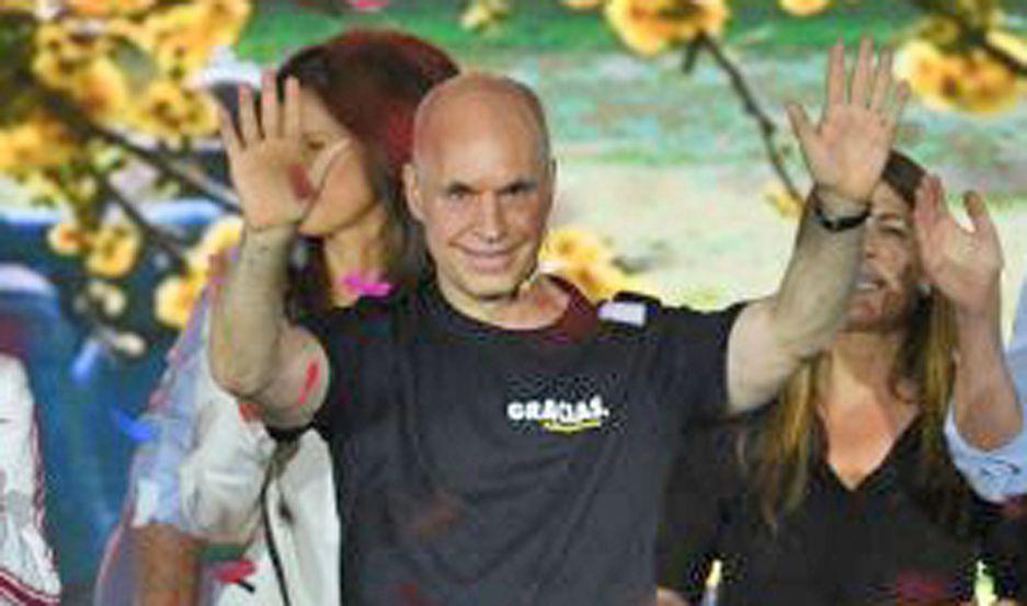 Rodríguez Larreta
fue felicitado por Macri