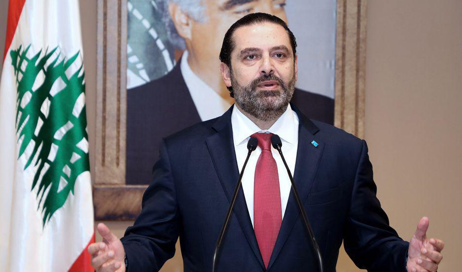 El primer ministro libaneacutes anuncia la dimisioacuten de su gobierno