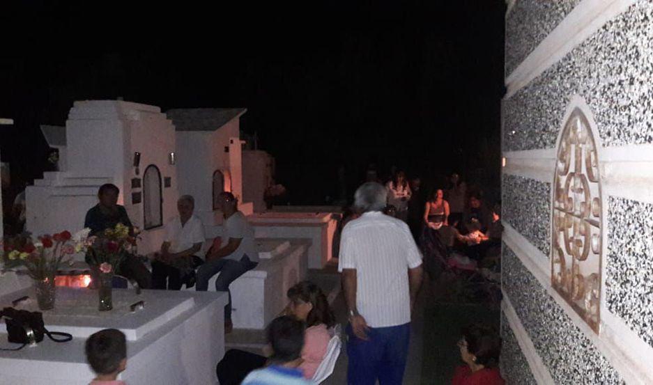 Las instalaciones del cementerio estuvieron listas y preparadas por el municipio para recibir la fiesta