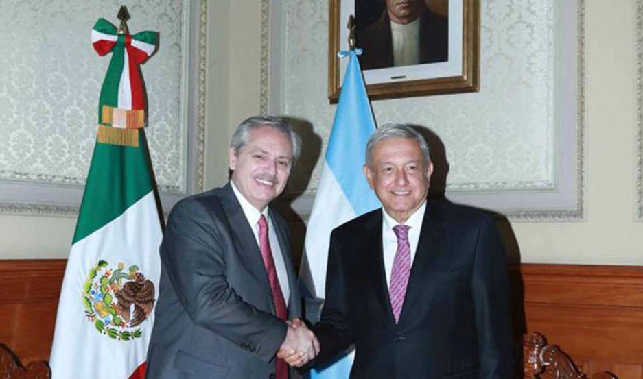 Tras el encuentro con el primer mandatario de México Alberto Fern�ndez visitar� a Carlos Slim y a otros empresarios