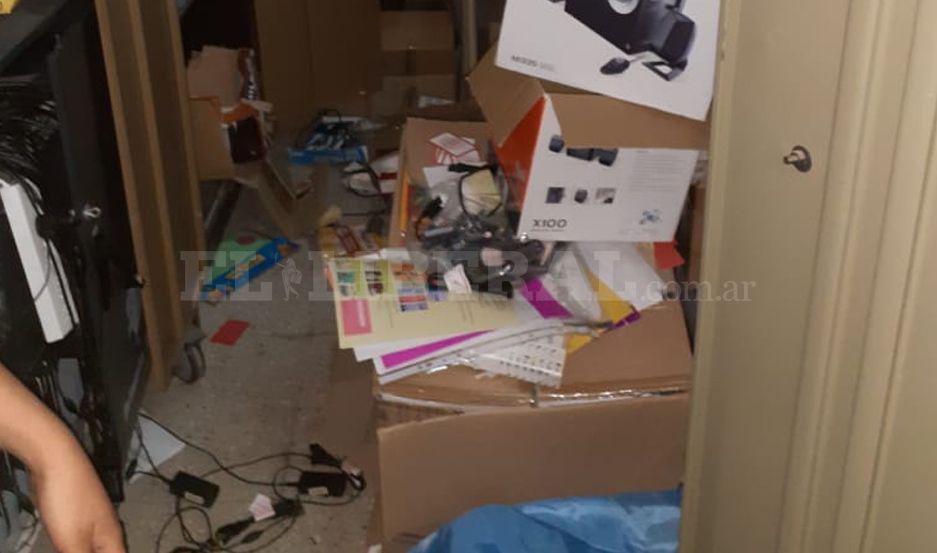 Indignante- robaron y provocaron destrozos en una escuela de Colonia El Simbolar