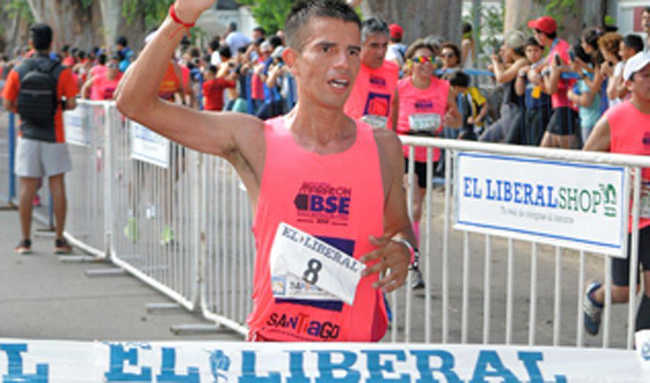 Frencia fue el ganador del medio maratón en la pasada edición