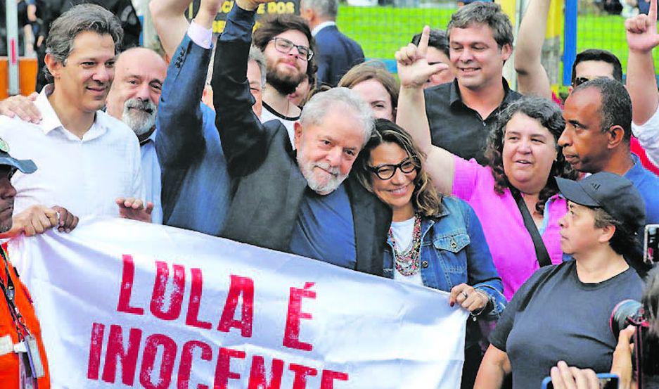 Lula fue liberado pero continuacutea la causa por corrupcioacuten y blanqueo