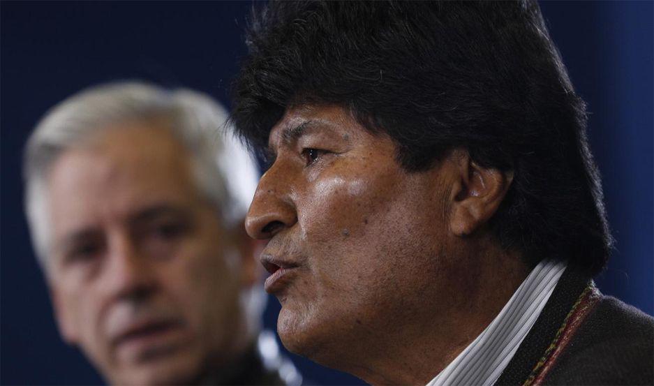 Evo Morales anuncioacute nuevas elecciones presidenciales