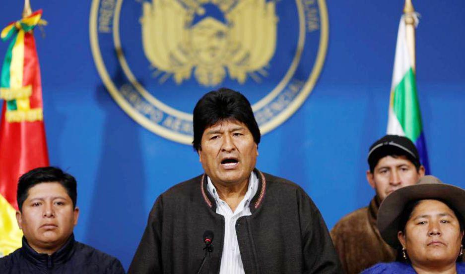 Evo Morales renuncioacute a la presidencia de Bolivia