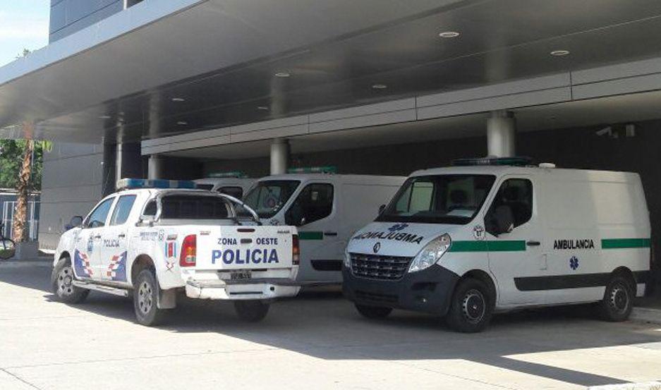 HOSPITALIZADO El herido fue trasladado al Centro de Salud Banda donde recibió las curaciones No revestía gravedad 
