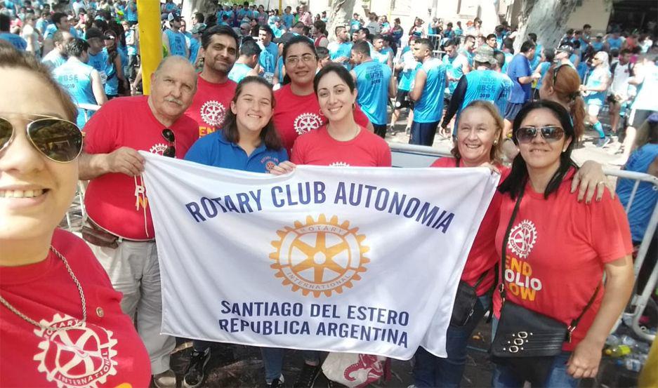Integrantes del Rotary Club Autonomía