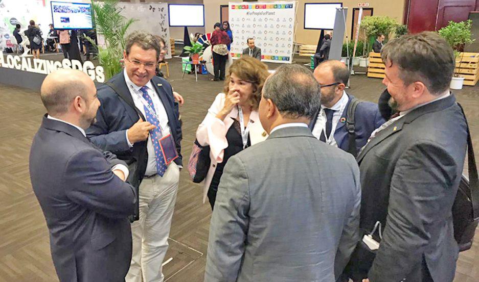 Mirolo participa en encuentro mundial de intendentes