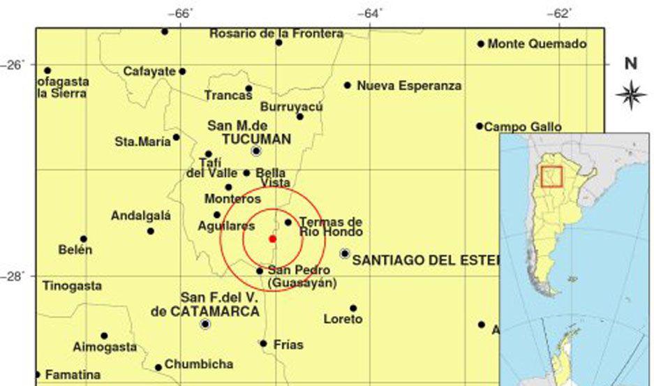 El sismo causó sorpresa este mediodía