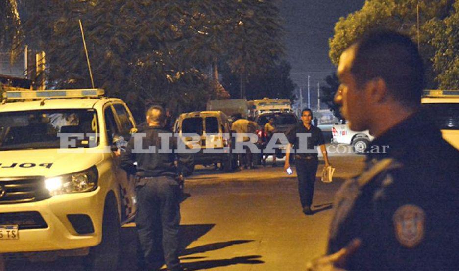 A raíz de la muerte del joven se dispuso un amplio operativo