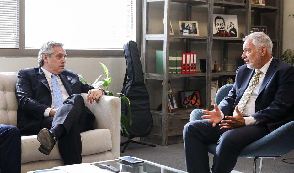 Alberto Fernndez se reunió con Juan Notaro