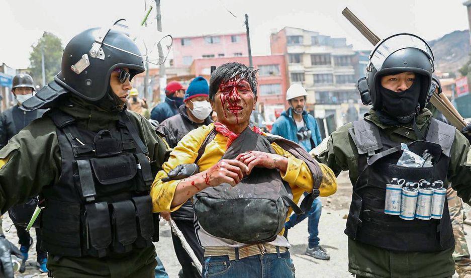 Ya son 8 los muertos en Bolivia durante las protestas del fin de semana