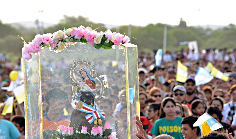 La comunidad de Sumampa acompañó en la peregrinación a la Virgen Nuestra Señora de la Consolación