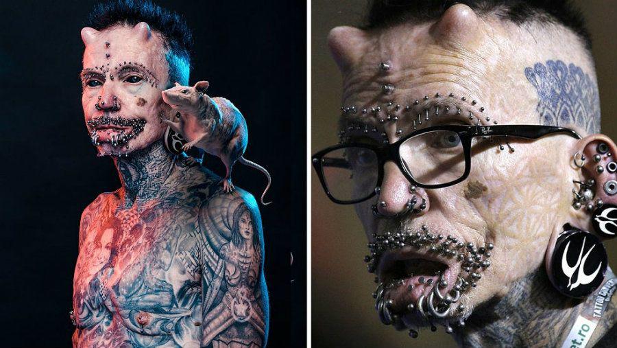 Se volvioacute viral por ser la persona maacutes ldquoperforadardquo del mundo