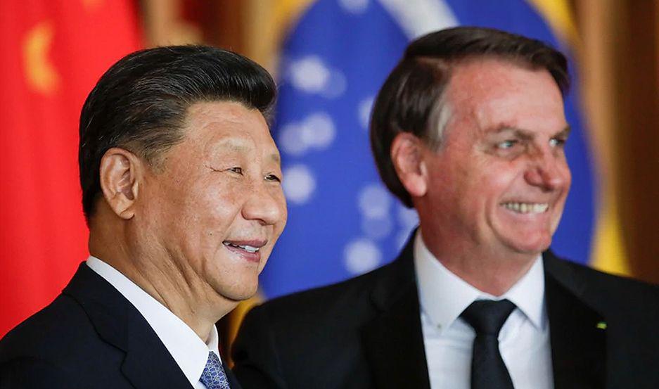 Jair Bolsonaro sostuvo que China es un país muy destacado en el mundo y que forma parte del futuro de Brasil