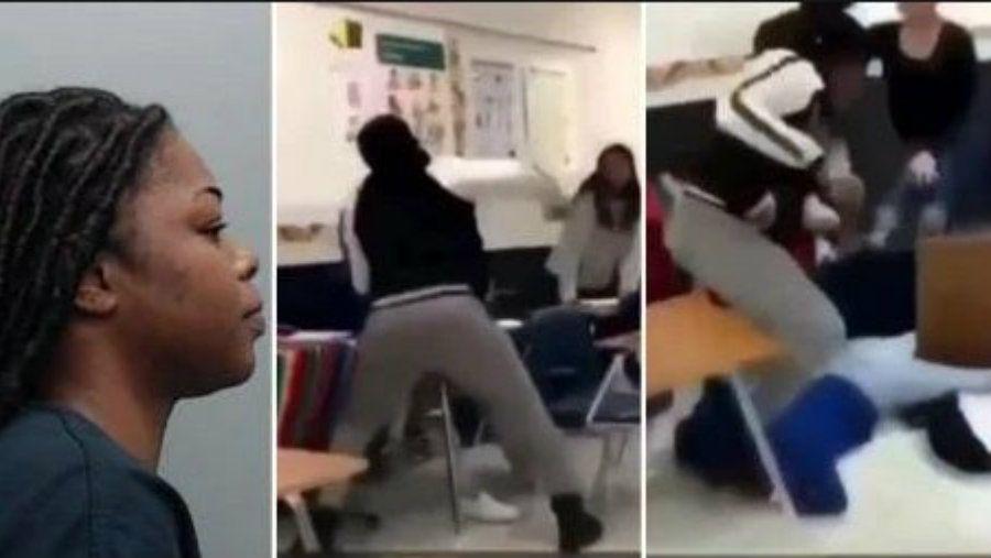 Una maestra le propinoacute una brutal paliza a la alumna